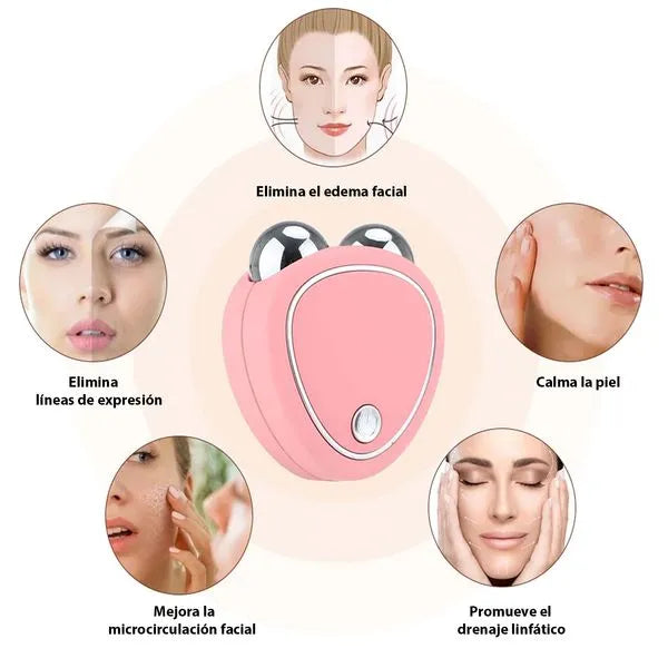 Masajeador Facial Hv Microcorriente